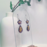 Boucles d’oreilles fleur de Carotte – Nirisaya