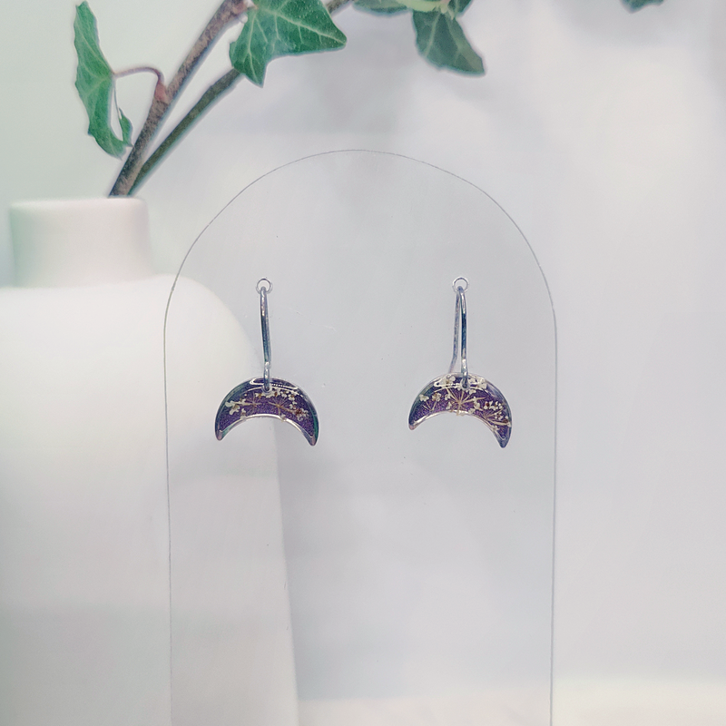 Boucles d’oreilles fleur de Carotte – Nirisaya