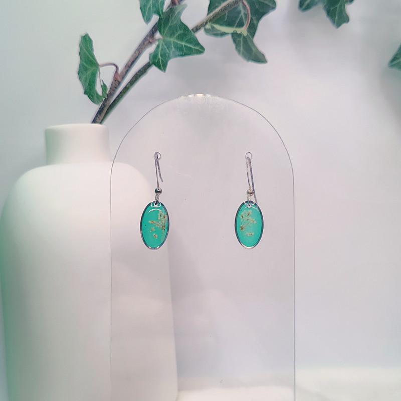 Boucles d’oreilles fleur de Carotte – Nirisaya