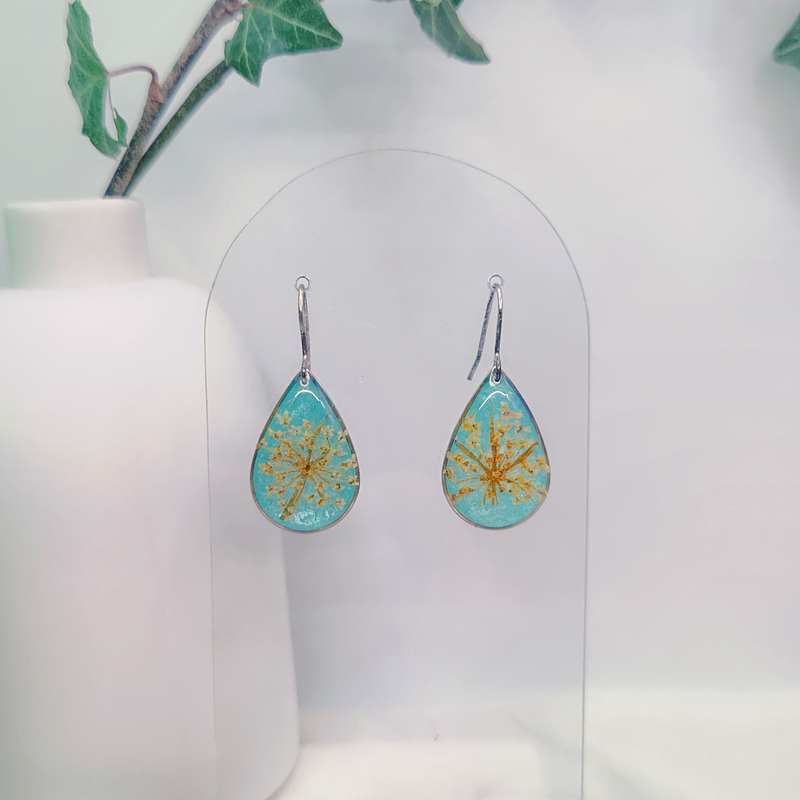 Boucles d’oreilles fleur de Carotte – Nirisaya