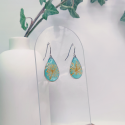 Boucles d’oreilles fleur de Carotte – Nirisaya