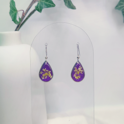 Boucles d’oreilles fleur de Carotte – Nirisaya