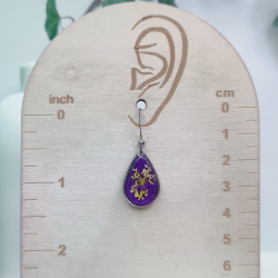 Boucles d’oreilles fleur de Carotte – Nirisaya