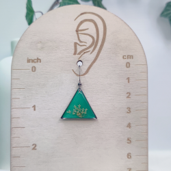 Boucles d’oreilles fleur de Carotte – Nirisaya