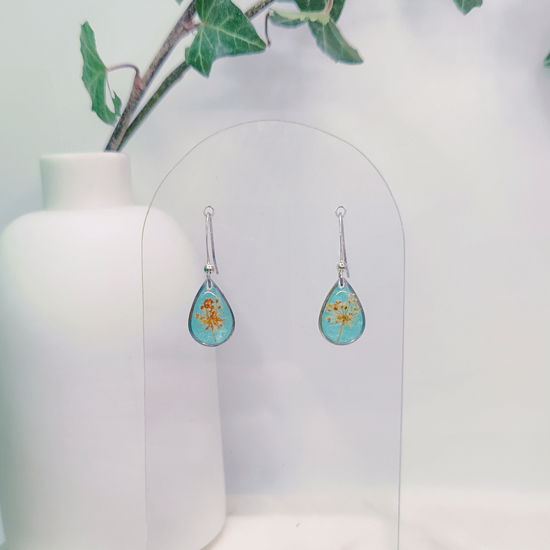 Boucles d’oreilles fleur de Carotte – Nirisaya