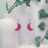 Boucles d’oreilles fleur de Cerfeuil – Nirisaya