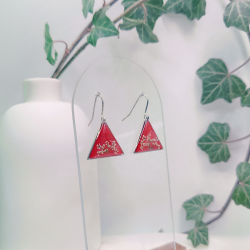 Boucles d’oreilles fleur de Cerfeuil – Nirisaya