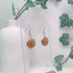 Boucles d’oreilles fleur de Cerfeuil – Nirisaya