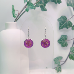 Boucles d’oreilles fleur de Cerfeuil – Nirisaya