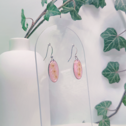 Boucles d’oreilles fleur de Sureau – Nirisaya