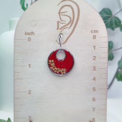 Boucles d’oreilles fleur de Sureau – Nirisaya