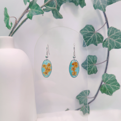 Boucles d’oreilles fleur de Sureau – Nirisaya