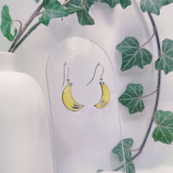 Boucles d’oreilles Pistil de Bleuet - Nirisaya