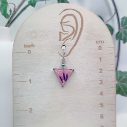 Boucles d’oreilles Pistil de Bleuet – Nirisaya