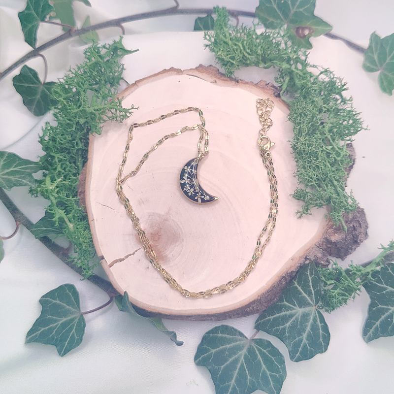 Collier fleur de Carotte - Nirisaya