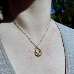 Collier fleur de Carotte - Nirisaya